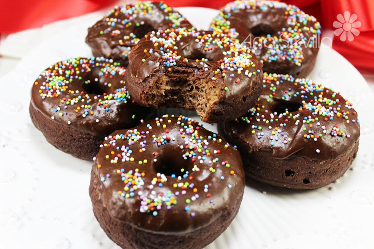 Donuts de chocolate