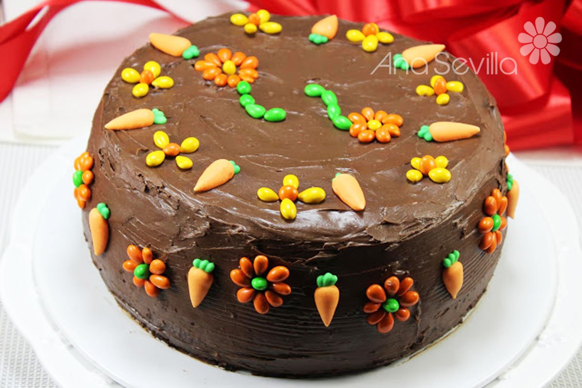 Carrot cake de chocolate 