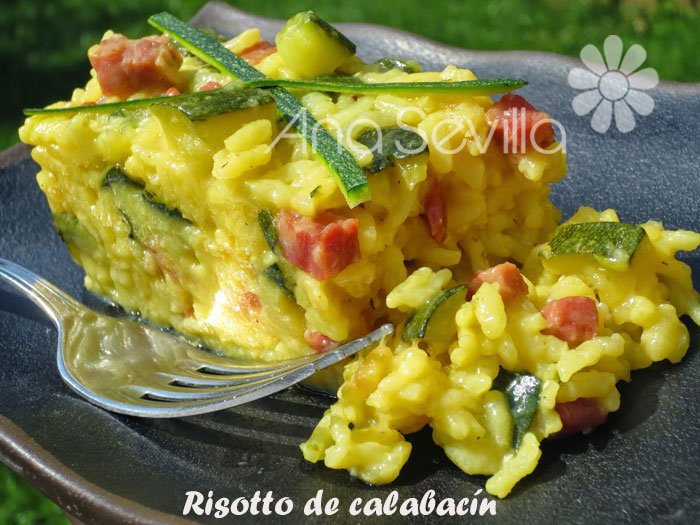 Risotto de calabacín