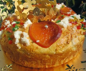 Roscón de Reyes de pan de leche Thermomix