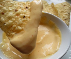 Salsa de queso para dipear