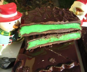 Turrón after-eight (o bombones)