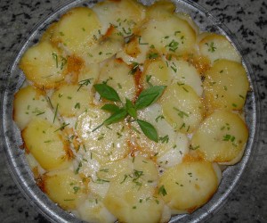 Patatas a la parmesana Thermomix