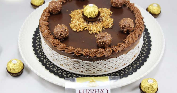 Tarta de Ferrero y nutella