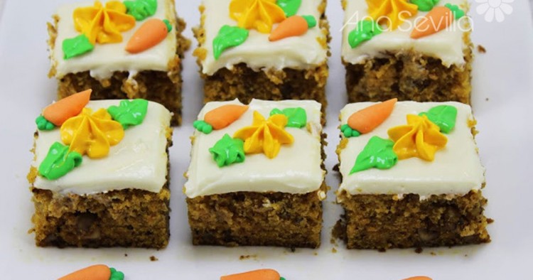 Borrachines carrot cake