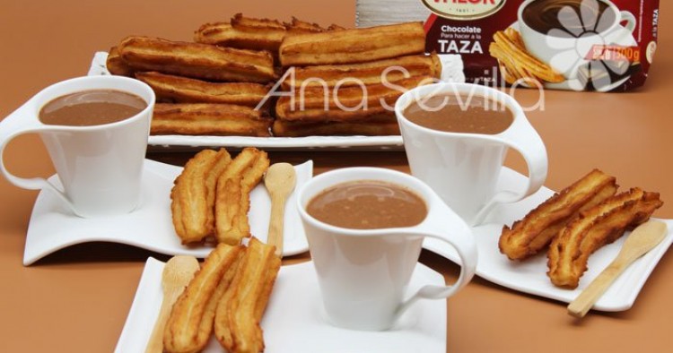 Chocolate con churros Thermomix