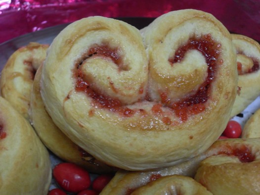 Corazones de fresa Thermomix