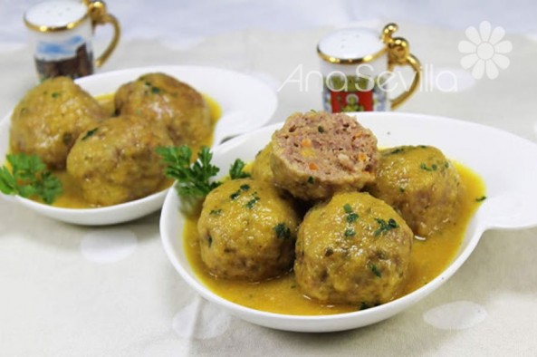 Albóndigas en salsa de cerveza