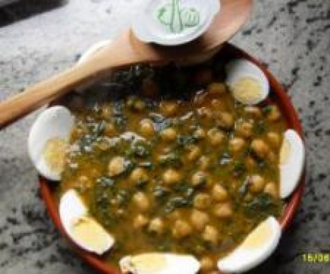 ESPINACAS CON GARBANZOS