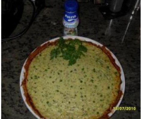 Quiche de calabacines ligero