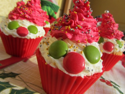 Cupcakes Papá Noel