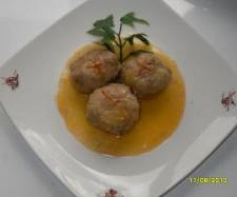 Albóndigas con paté