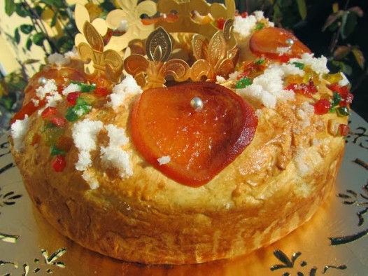 Roscón de Reyes de pan de leche Thermomix