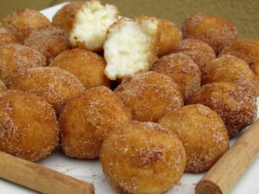 Croquetas de arroz con leche