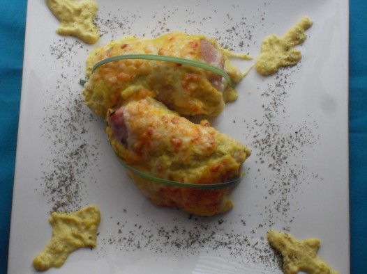 Pechugas de pavo rellenas Thermomix