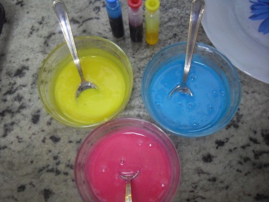 Glaseado de colores Thermomix