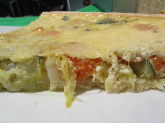 Quiche de verduras Thermomix