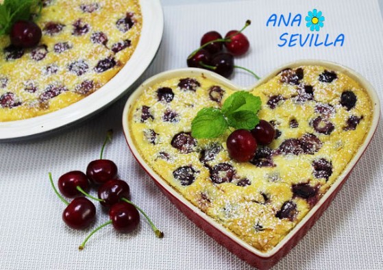 Clafoutis de cerezas