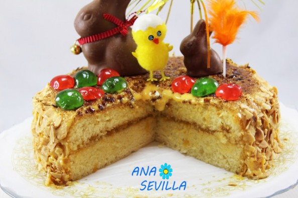 Mona de yema de Pascua