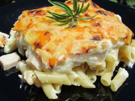 Pasta au gratin (Fideuá gratinada)