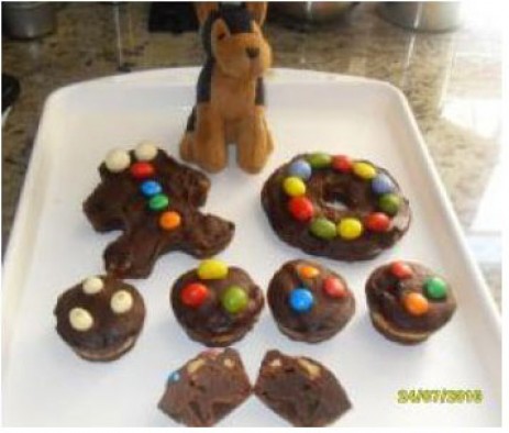 Brownies de galletas y chuches