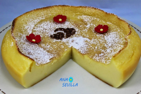 Quesada pasiega (Thermomix, tradicional y olla GM)