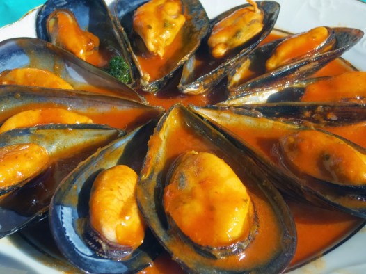 Mejillones en salsa