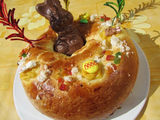 Rosca de Pascua rellena Thermomix