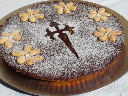 Tarta Santiago con o sin chocolate