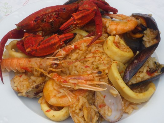 Paella de marisco olla GM