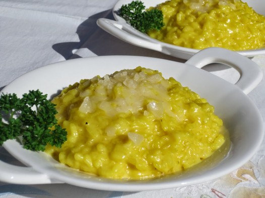 Risotto a la milanesa