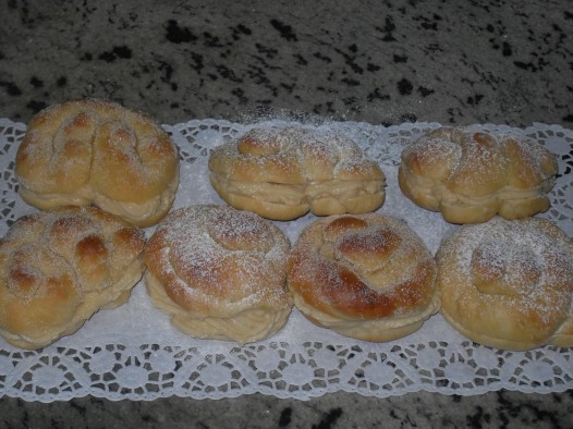 Bollitos enrollados dulces Thermomix