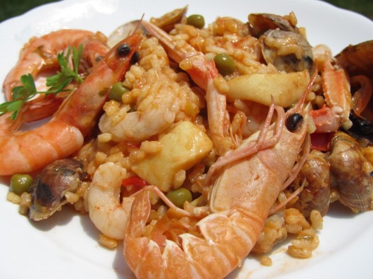 Paella dominguera