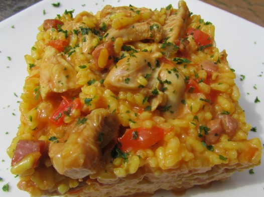 Arroz al chilindrón