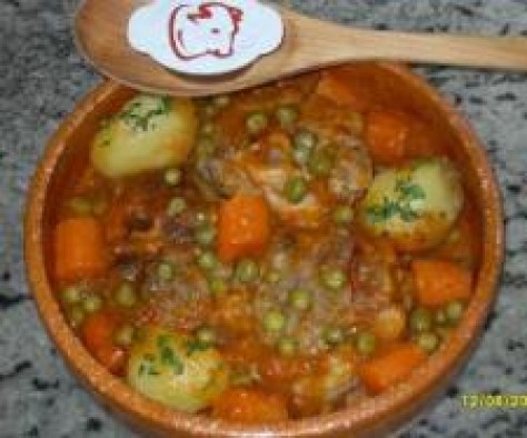 Ossobuco con verduras