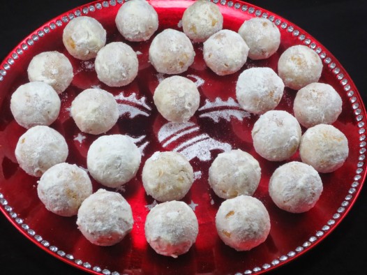 Polvorones copos de nieve