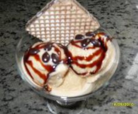 Helado de tocino de cielo