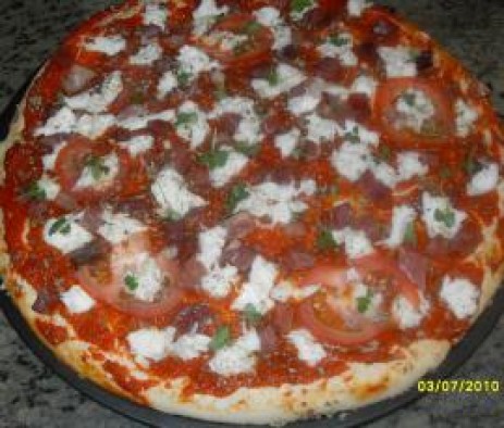 Pizza Margarita con Thermomix