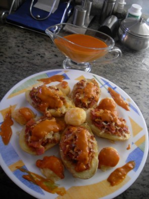 Patatas bravas Thermomix