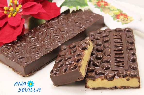 Turrón praliné de avellanas