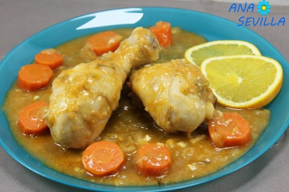 Pollo a la naranja