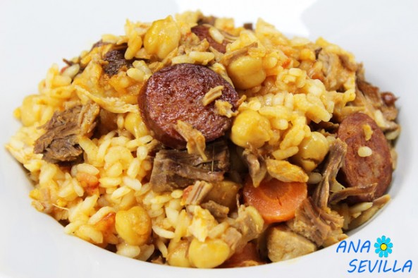 Arroz de cocido al horno