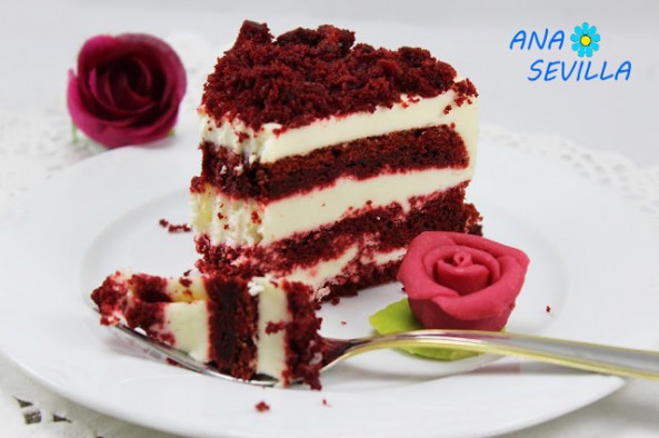 Tarta o helado Red- velvet