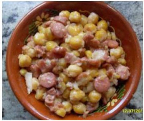 Garbanzos fritos