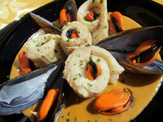 Popietas de pescado con mejillones Thermomix