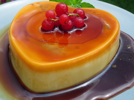 Tarta-flan de queso al caramelo