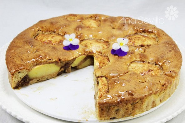 Pastel bretón de manzana