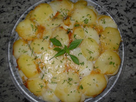 Patatas a la parmesana Thermomix