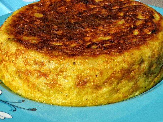 Tortilla de patata (casi sin aceite) olla GM