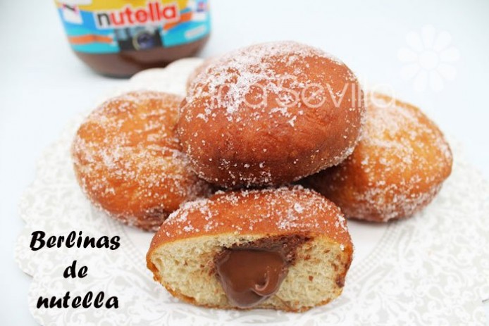 Berlinas de nutella